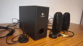 Sistema Altavoces Logitech S-220 2.1 Negro