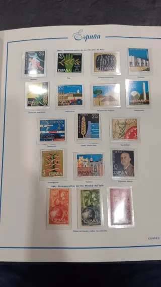 Álbum de sellos España