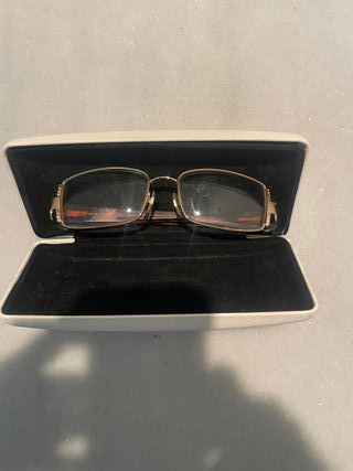 Gafas Versace Blanca y Dorada