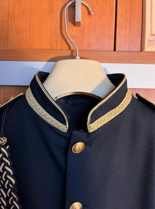 Traje Marinero Comunión Azul y Dorado