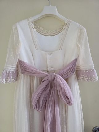 Vestido Primera Comunión TIZAS Niña Talla 12