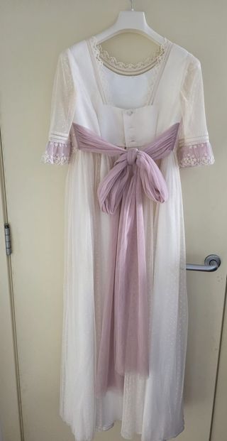 Vestido Primera Comunión TIZAS Niña Talla 12