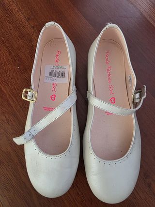 Vestido Primera Comunión TIZAS Niña Talla 12