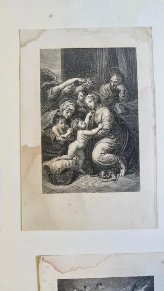 Litografias religiosas antiguas