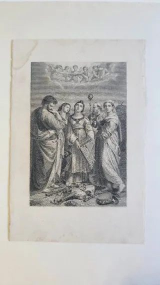 Litografias religiosas antiguas