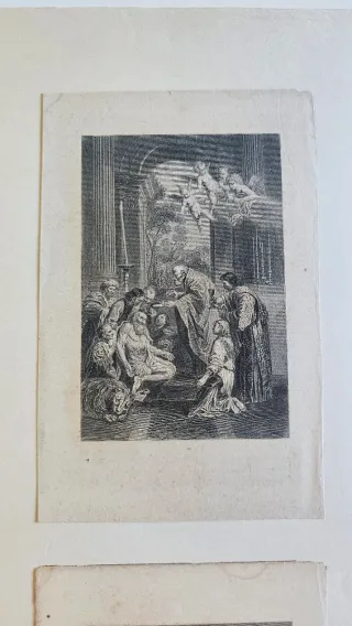 Litografias religiosas antiguas