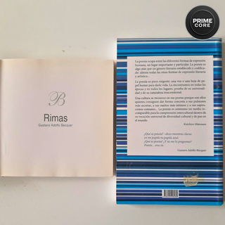 2 Libros Poesía Bécquer Antología Española