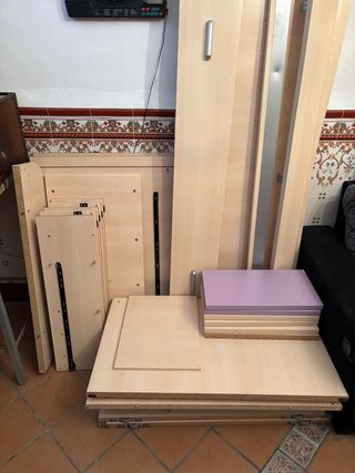 Muebles de madera desmontados diferentes medidas: