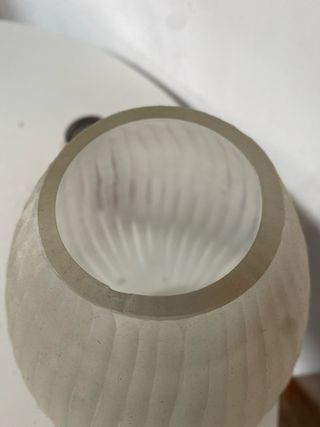 Jarrón de cristal Murano