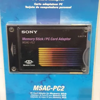 Sony Memory Stick PC Card Adaptor MSAC-PC2