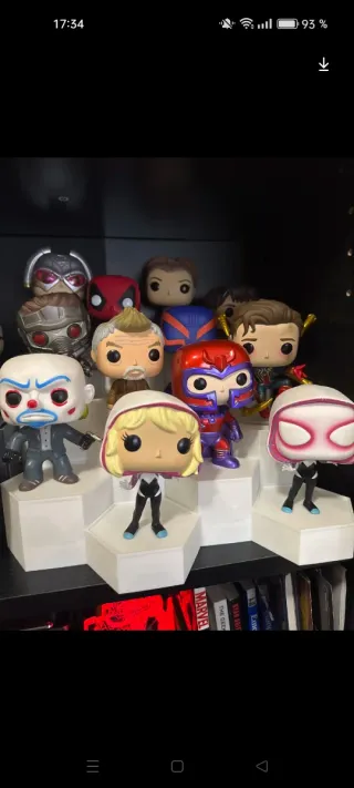 Soporte expositor figuras Funko Pop