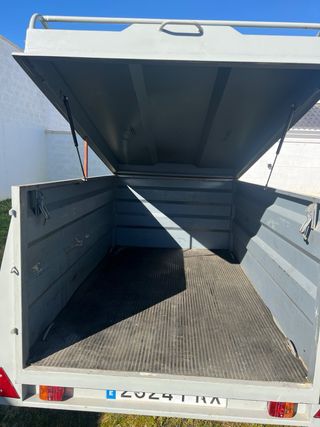 Remolque Tapa 2 Ejes Freno Inercia Mano