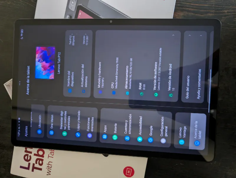 Lenovo Tab P12 con Tab Pen Plus afbeelding 3