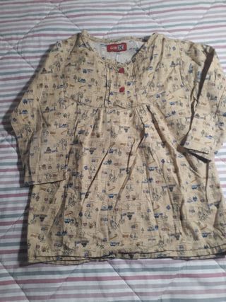 Blusa/Blusón Niña 3 Años Estampado