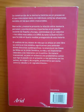 Los niños españoles en la URSS, 1937-1997 narra...