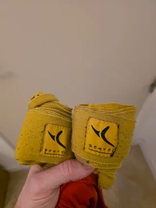 Guantes de boxeo Everlast 14 oz (vendas de regalo)