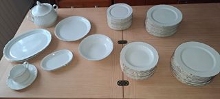 Vajilla Santa Clara 12 servicios y juego de café