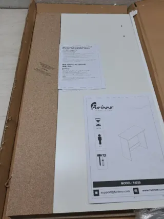 Escritorio Furinno Simplista Blanco