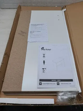 Escritorio Furinno Simplista Blanco