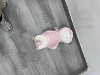 Hamaca bebé baño rosa