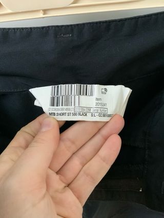 Pantaloncini ciclismo neri