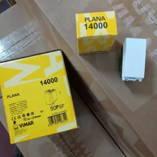 Vimar Plana 14000 Interruttore Bianco