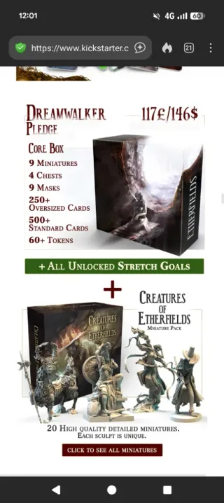 Etherfields - Juego de Mesa edición kickstarter