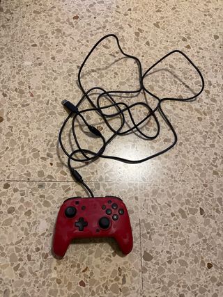 Mando Nintendo Switch Pro Rojo