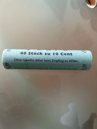 Rollo monedas Austria 2005