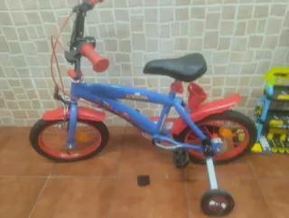 Bicicleta infantil Spiderman