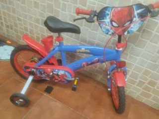 Bicicleta infantil Spiderman