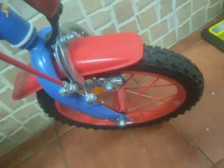 Bicicleta infantil Spiderman