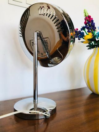 Espejo de aumento con luz vintage