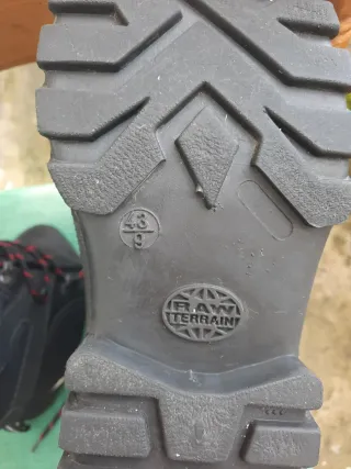 Botas para lluvía Raw Terrain Talla 43