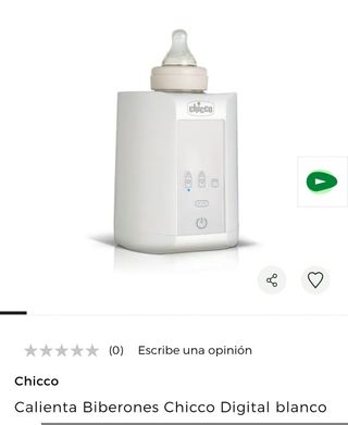 Calienta biberones Chicco