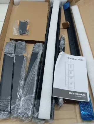 Estantería Metálica Madera 5 Niveles