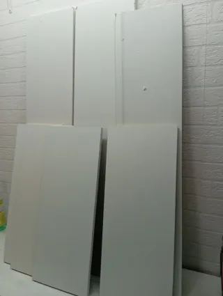 Librería blanca 3 estantes Furinno