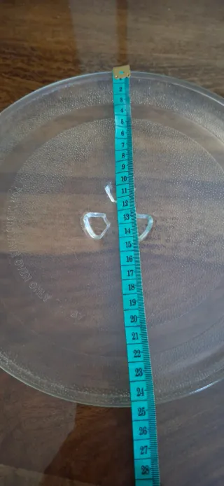 Plato y rejilla microondas