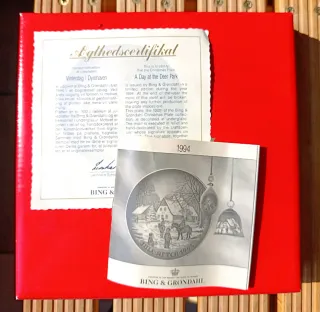 Piatto Natale B&G 1994