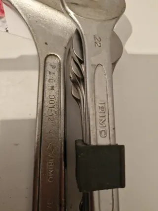 Juego llaves fijas IRIMO y llave inglesa