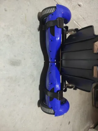 Hoverboard con Silla Azul + Funda