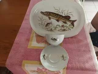 Servizio Pesce Vintage Nuovo Johann Seltmann