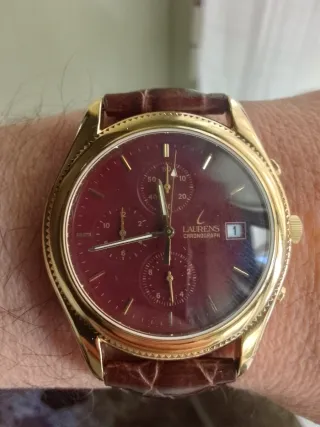 Orologio Laurens Cronografo Vintage Quarzo