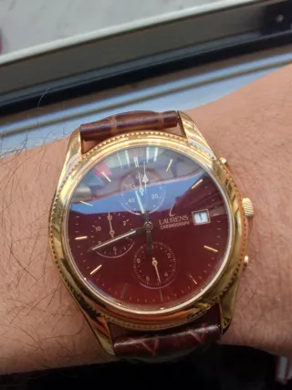 Orologio Laurens Cronografo Vintage Quarzo