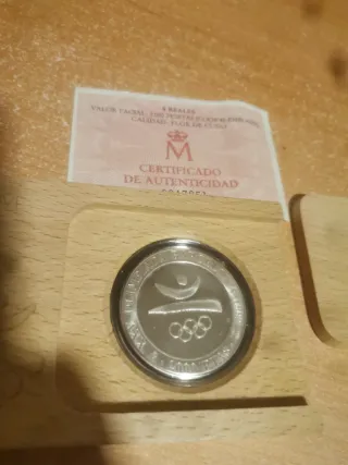 Moneda 2000 Pesetas Barcelona 1992 Plata