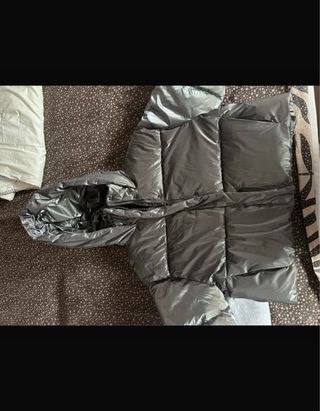 Plumífero gris Zara