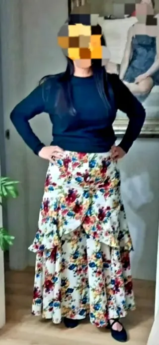 Faldas flamencas sevillanas