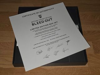 WITHIN TEMPTATION LP Boxset FIRMADO Barcelona/Leer