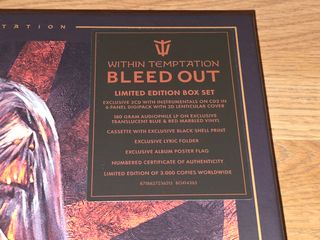 WITHIN TEMPTATION LP Boxset FIRMADO Barcelona/Leer