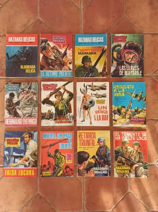 12 Novelas gracias Hazañas belicas